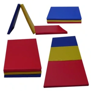 Gymnastická skládací matrace, žíněnka - mix