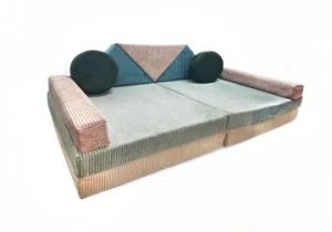 Modulární rozkládací pohovka SOFA pro děti, polštář, pěnová matrace - mix barev 2