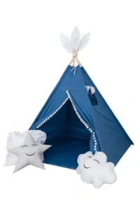 Stan pro děti týpí - tmavě modrá