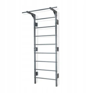 Gymnastický žebřík - ocel, šedá