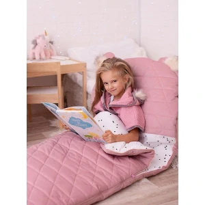 Kinder Hop Spací pytel Dream Catcher Triangles Pink - 170x75 cm