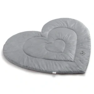 Vzdělávací hrací podložka Heart - šedá