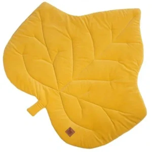 Hrací podložka LEAF - žlutá