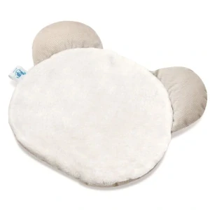 Ozdobný polštářek teddy - béžová