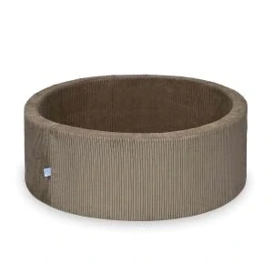 Dětský kulatý bazének XL (110 cm) MANŽESTR - toffee