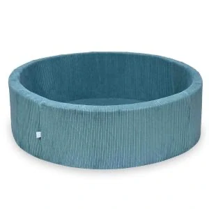 Dětský kulatý bazének XXL (130 cm) MANŽESTR - modrá