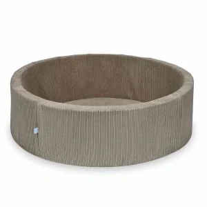 Dětský kulatý bazének XXL (130 cm) MANŽESTR - toffee