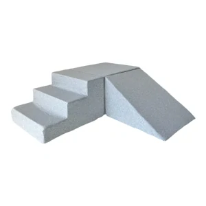 Pěnová hrací sestava 3 ks - šedá