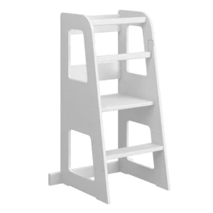Montessori učící věž / Kitchen Helper - standard, bílá