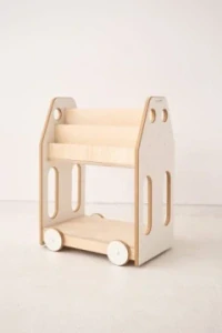 Montessori knihovna CAR - bilá