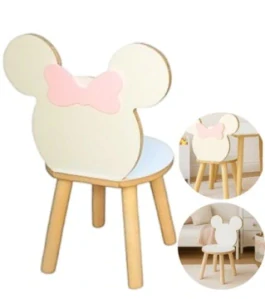 Dětská židle Mickey Mouse s mašlí