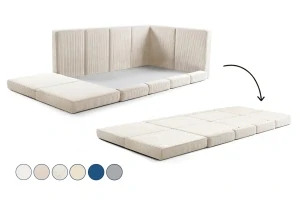 Modulární pěnová postel pro děti / hrací podložka 160x80