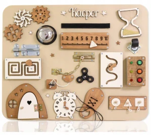 Montessori senzorická manipulační tabule XL