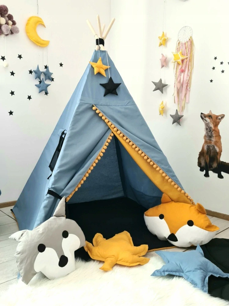 Stan pro děti týpí - se zvířátky