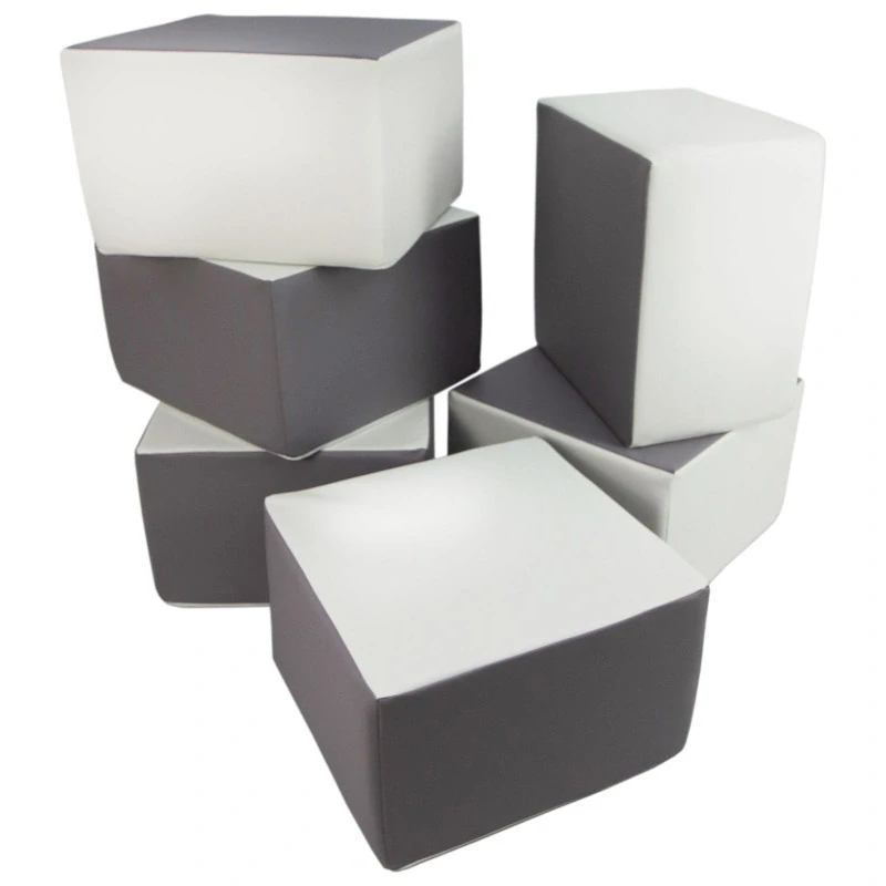 6 ks barevných stavebních kostek