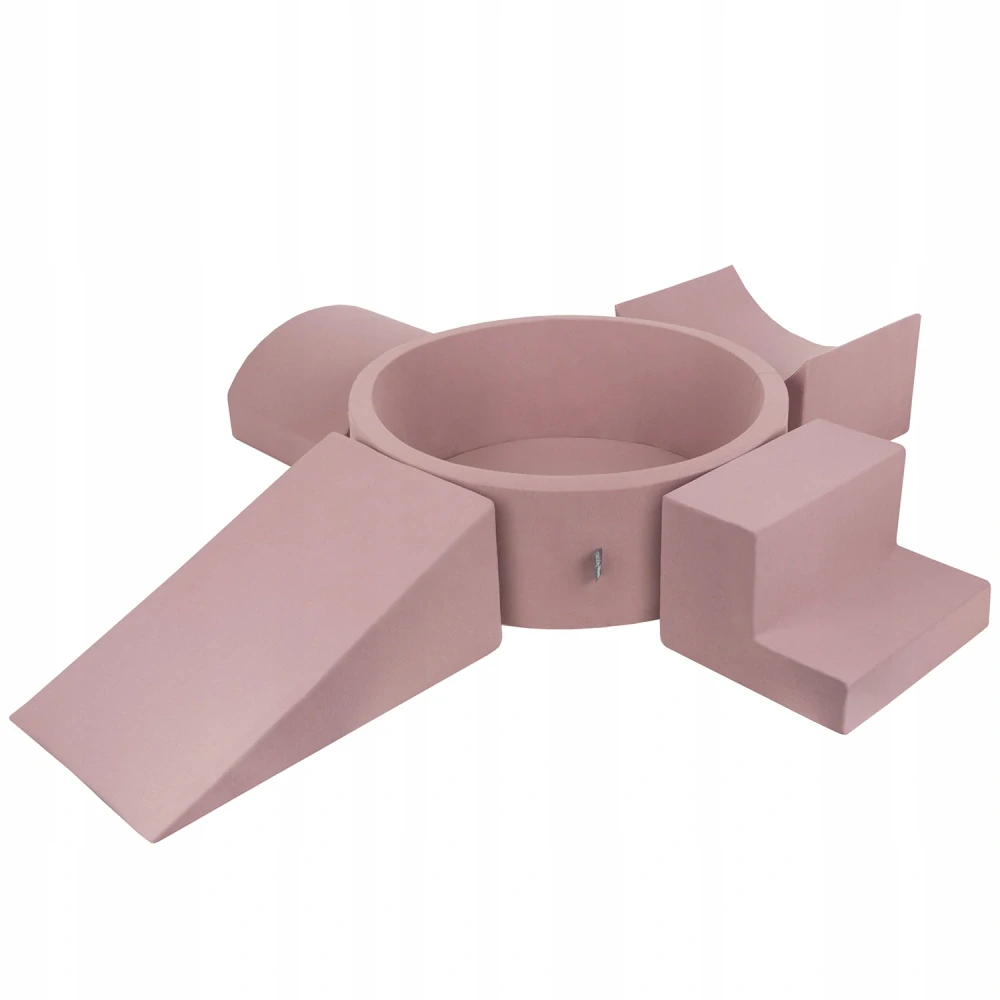 Pěnová hrací sada a domácí hřiště s bazénkem