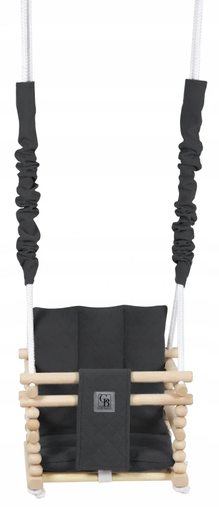 Dětská houpačka dětská BASIC - grafitová