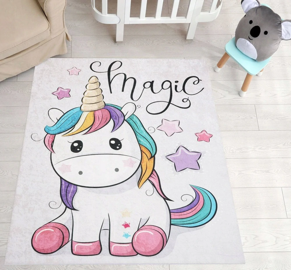 Dětký koberec, protiskuzový - Magic