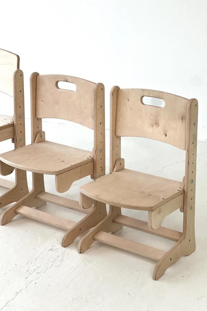 Dřevěná dětská židle - rostoucí