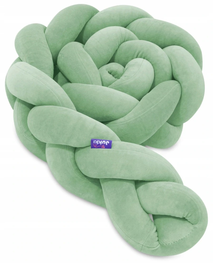 Mantinel pletený cop 2m - zelený