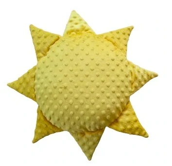 Ozdobný polštářek - sluníčko