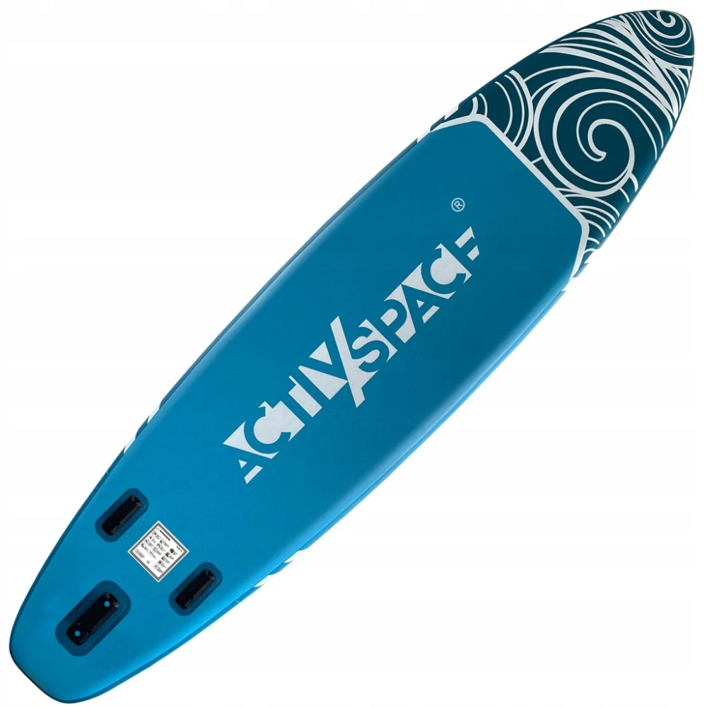 SUP PRO stand up paddle board pumpovaný 11,6” 350 cm sada s pádlem 220 kg - modrý