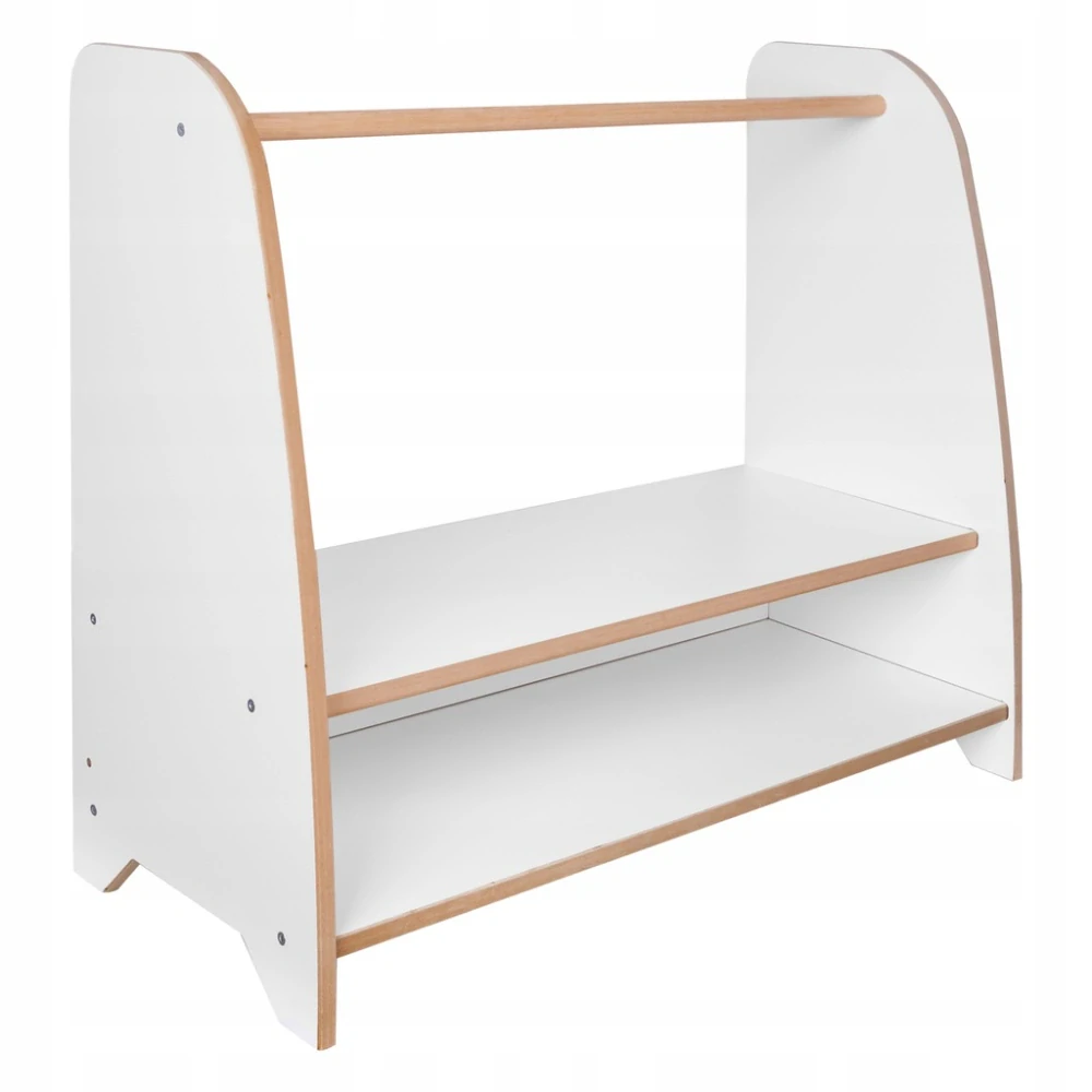 Montessori šatní skříň pro děti s ramínky a boxy