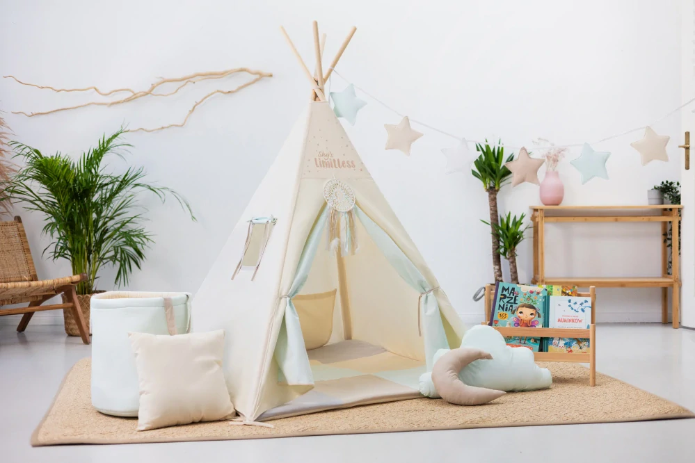 Stan týpí pro děti Blue corner