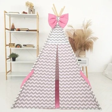 Stan teepee pro děti PINK CIKCAK