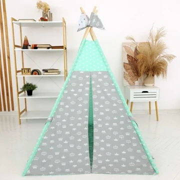 Stan teepee pro děti MINT Crown