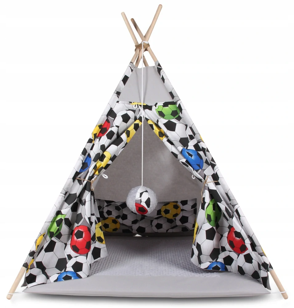 Stan pro děti týpí - Fotbal, modrá