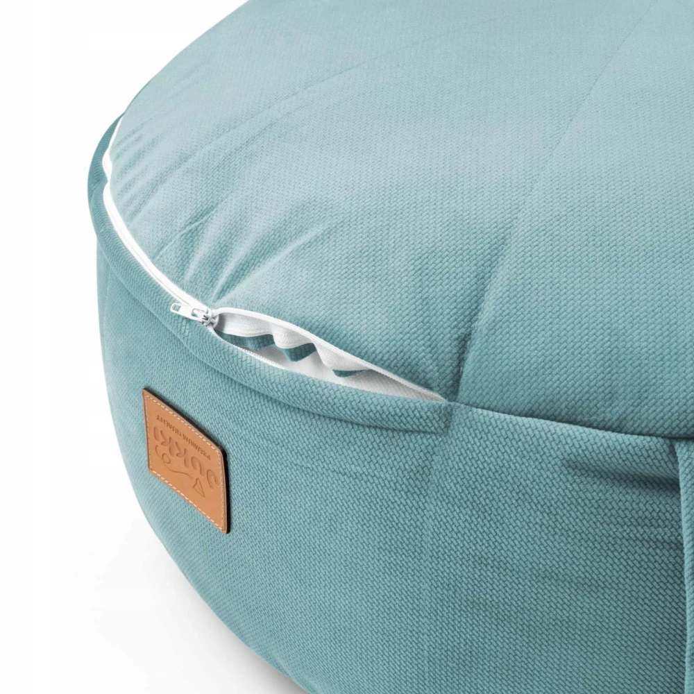 Dětský sedací taburet Velvet 55x17cm - zelená 