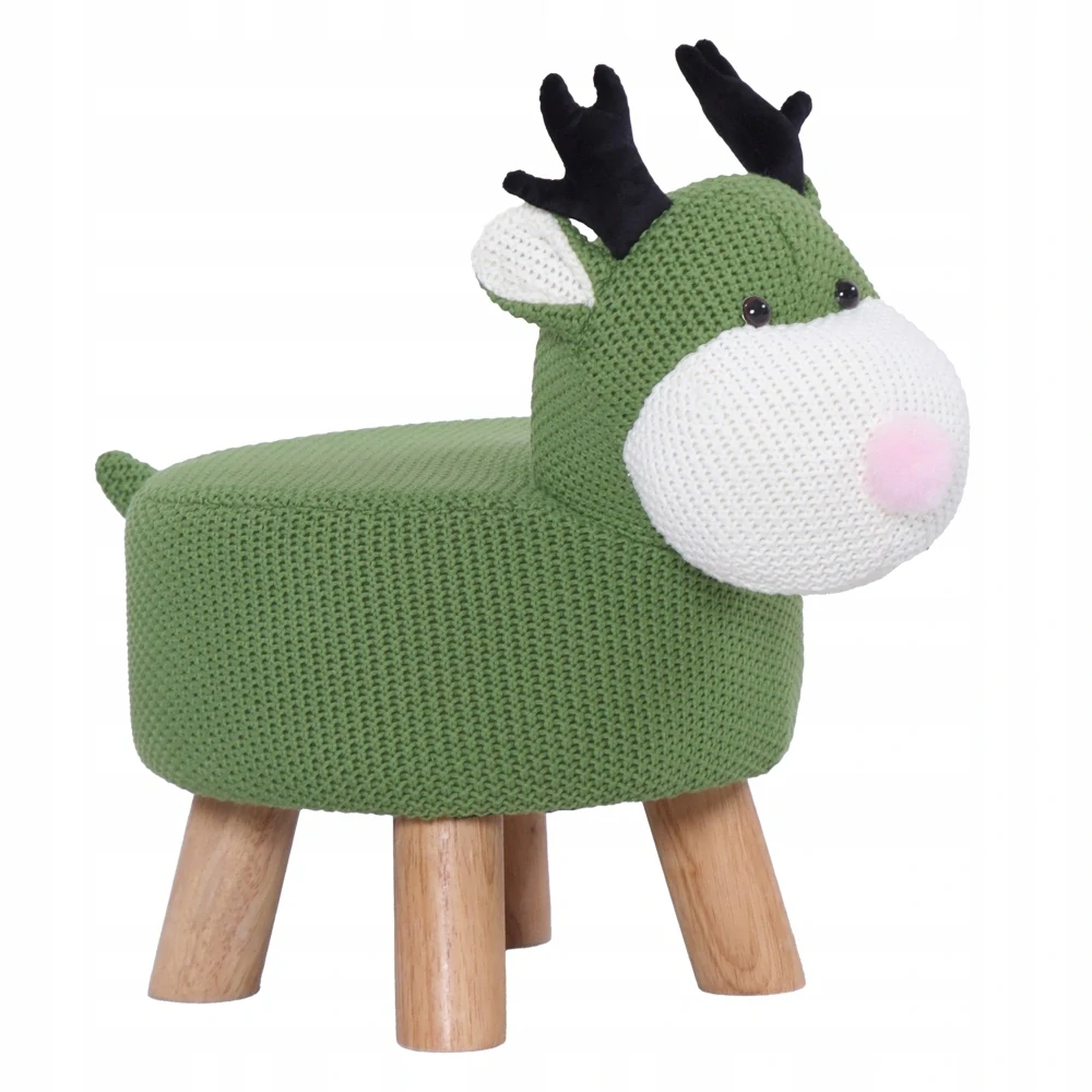Dětský pouf ve tvaru zvířátka - jelen