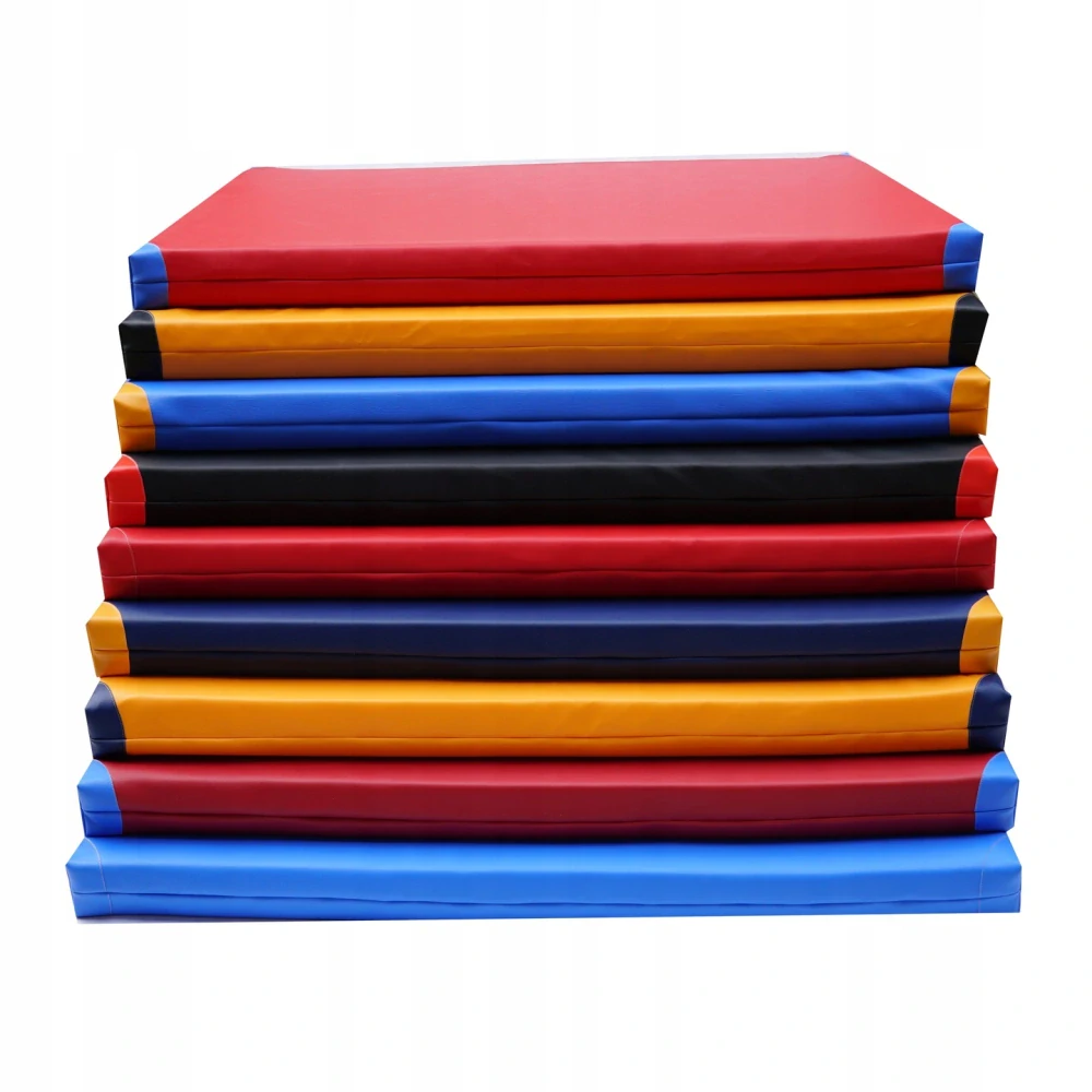 Gymnastická matrace, žíněnka - červená, modrá