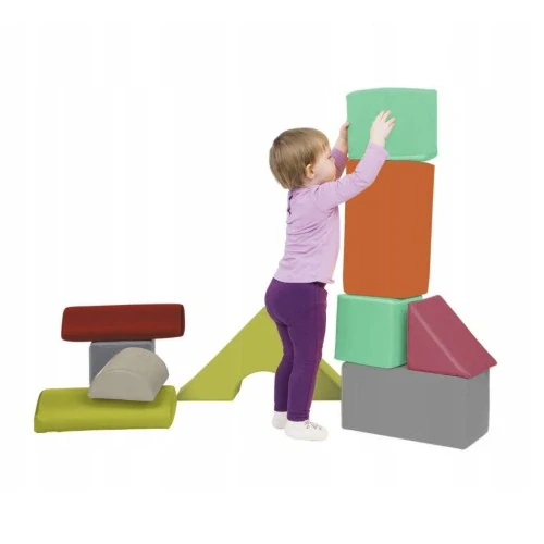 Sada 11 pěnových bloků – vzdělávací bloky pro batolata