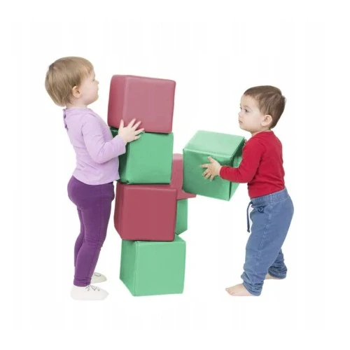 Sada pěnových kostek – vzdělávací bloky pro batolata
