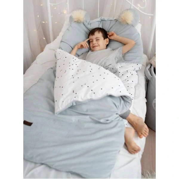 Kinder Hop Dream Catcher Spací pytel Velvet Eden Grey - 170x75 cm