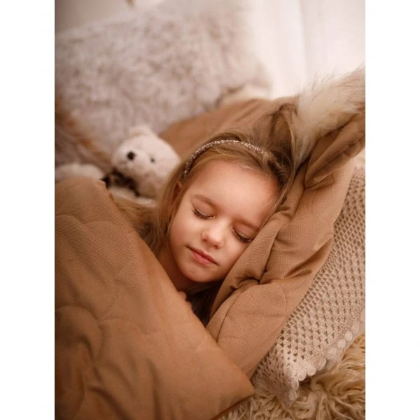 Kinder Hop Dream Catcher Spací pytel Caramel Teddy in Clouds - 170x75 cm