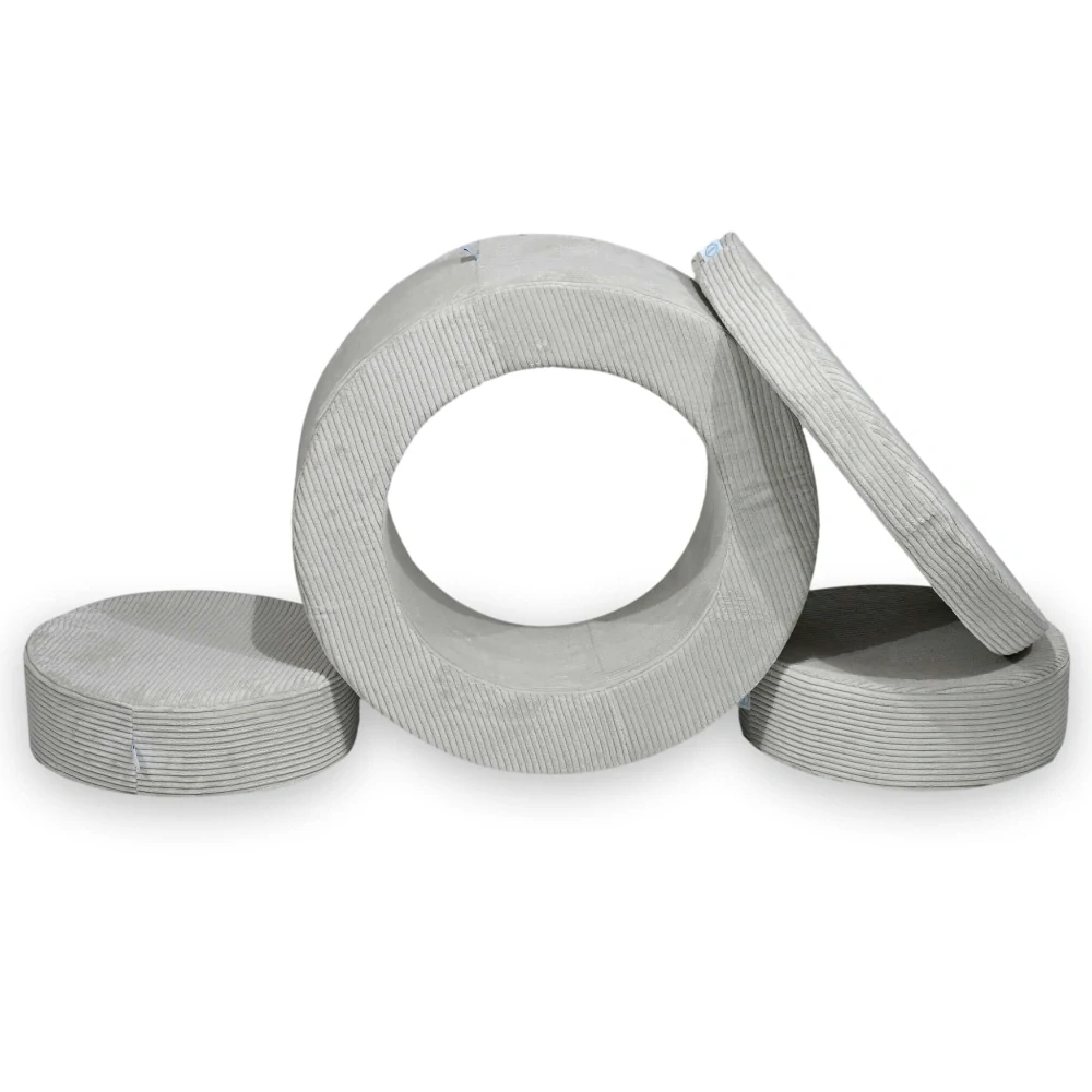 Modulární hrací puf Manšestr - modrá