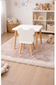 Dětský stoleček L a 2 židličky TEDDY