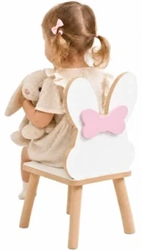 Dětská židle Bunny s mašlí
