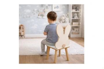Dětská židle Bunny s ocáskem
