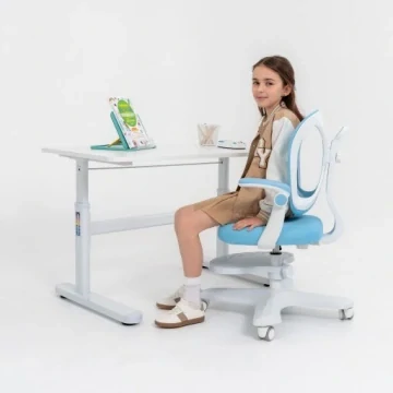 Ergonomická dětská židle MARK ADLER - modrá