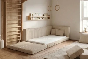 Modulární pěnová postel pro děti / hrací podložka 160x80