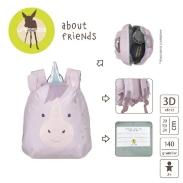 Mini batoh Lassig About Friends – Koala