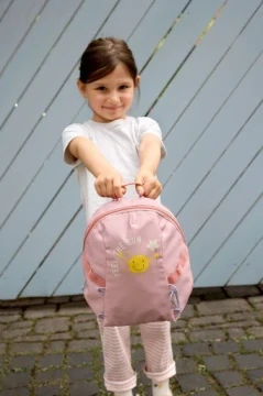 Mini batoh Lassig Tiny Outdoor Feel the sun - pink
