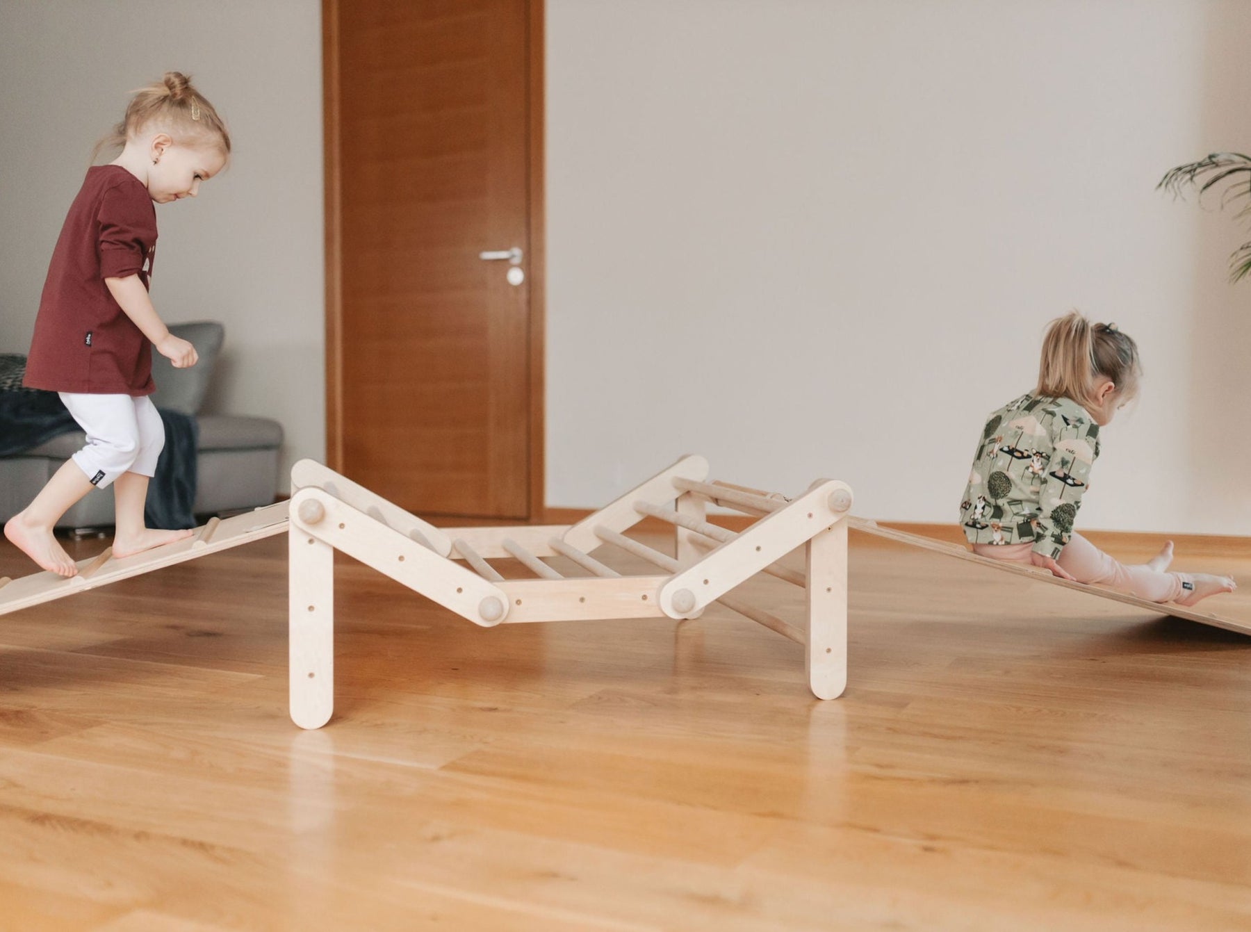 Piklerové trojúhelník, set se skluzavkou, 5 segmentů