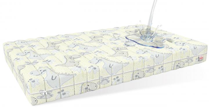 Pěnová matrace pro děti DINO MIKI - pohanka, kokos