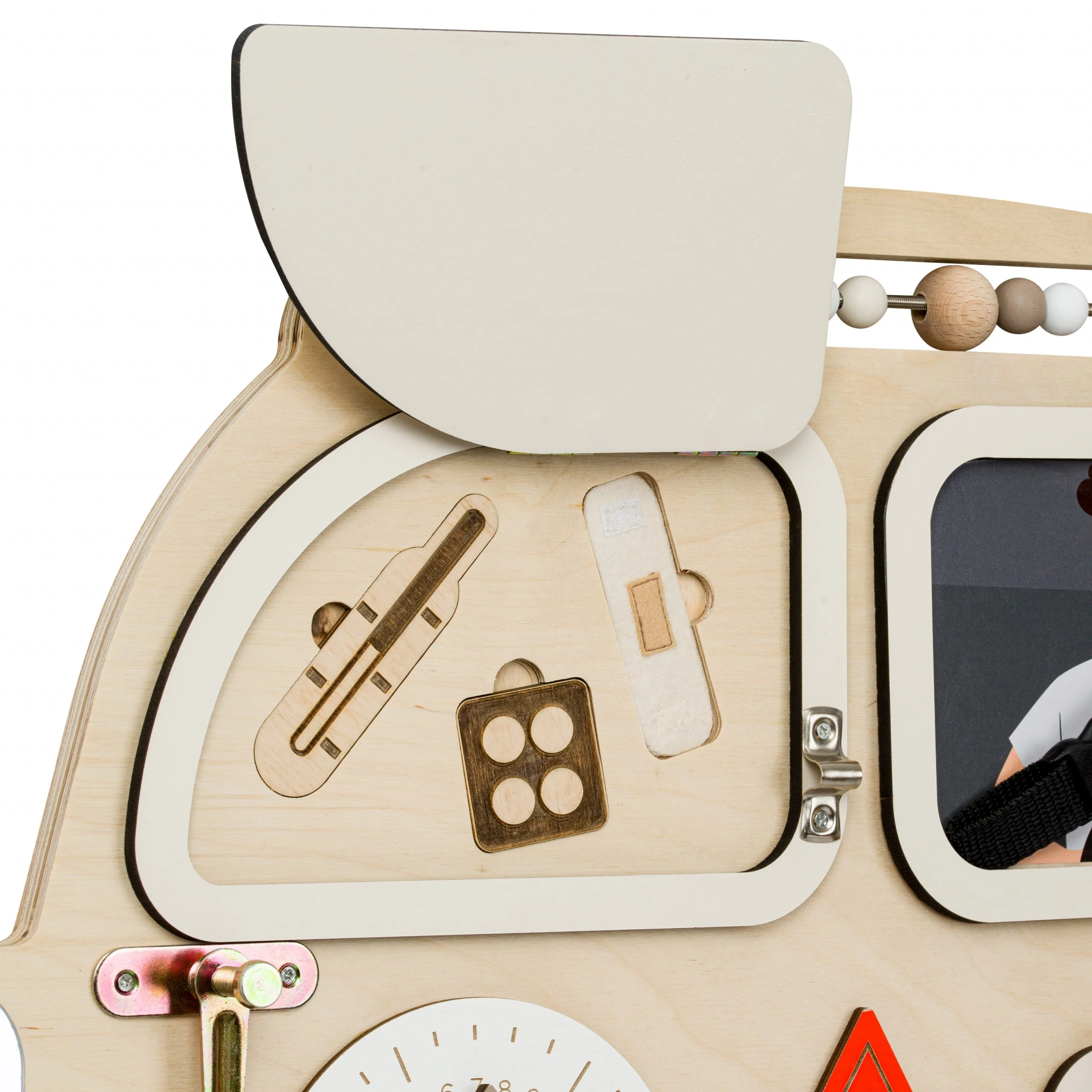 Montessori senzorická manipulační tabule - Unicorn