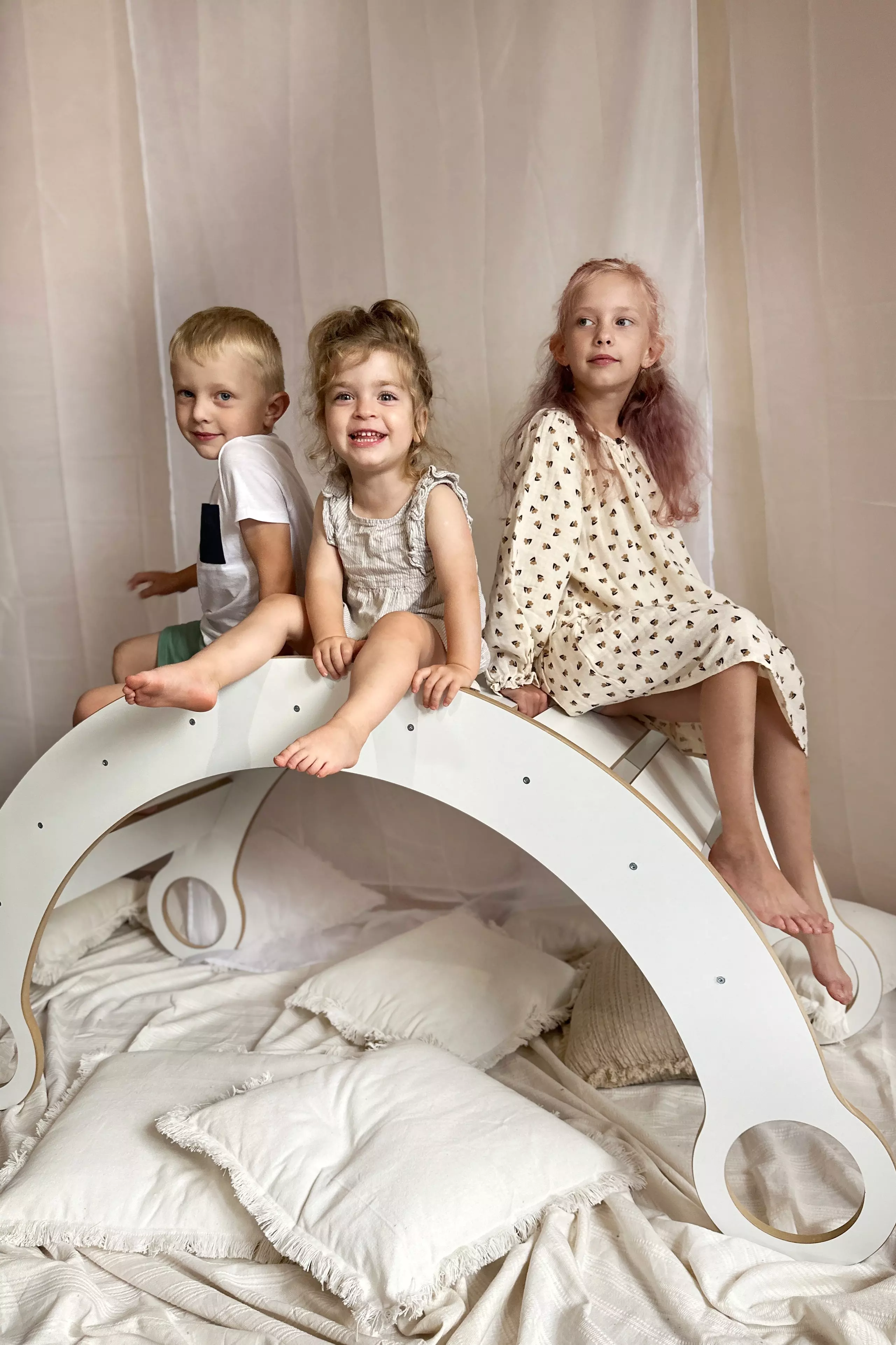 Dřevěná houpačka velikosti XL